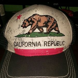 California Republic Truckers Cap